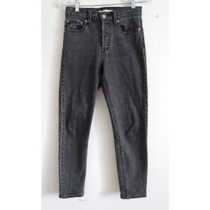Levi's Black Wedgie Jeans - Size 25